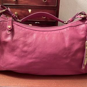 Unique Triangle Cole Hana Leather bag